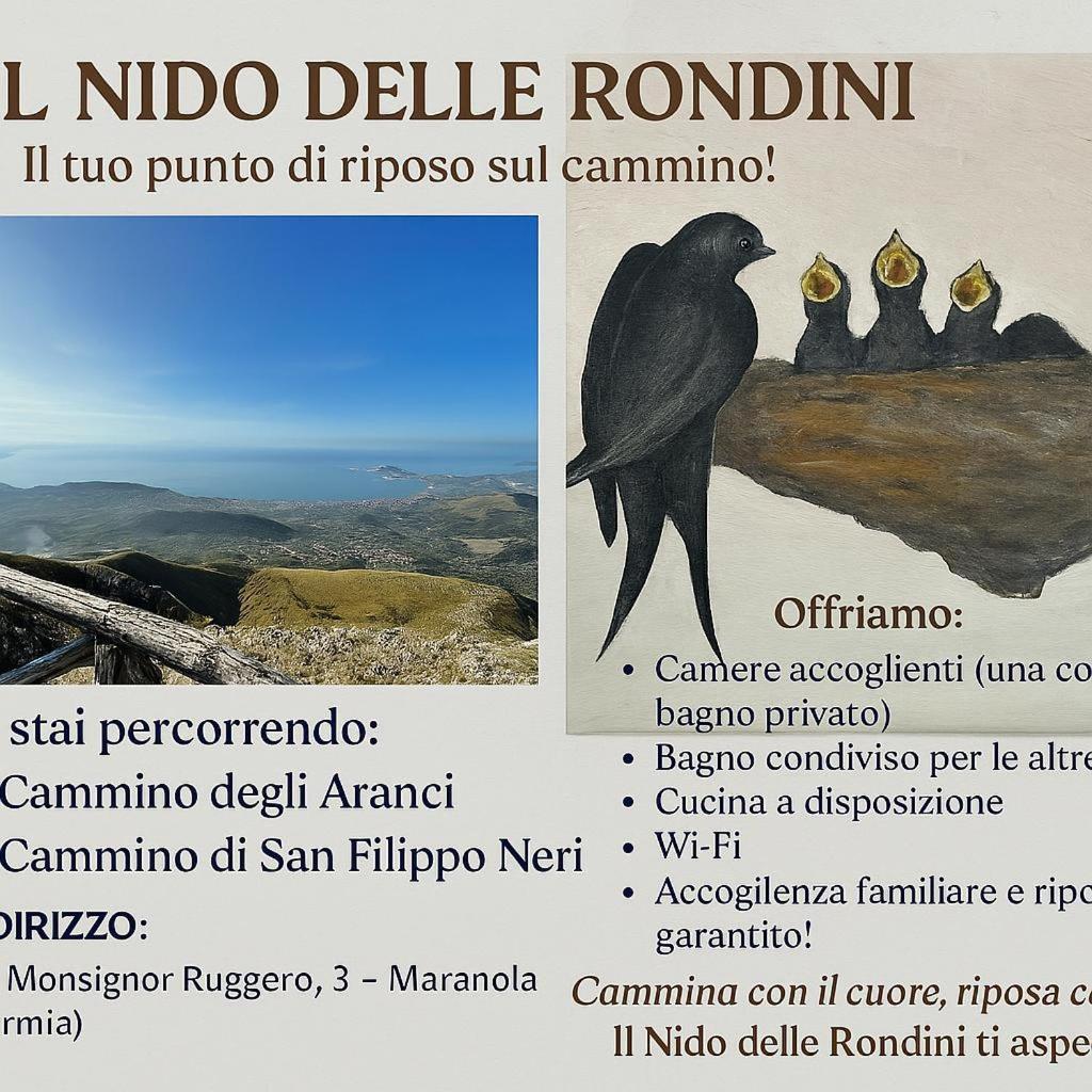 Il Nido Delle Rondini Leilighet Formia Eksteriør bilde